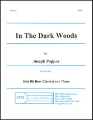 cover IN THE DARK WOODS Bass Clarinet and Piano cover
